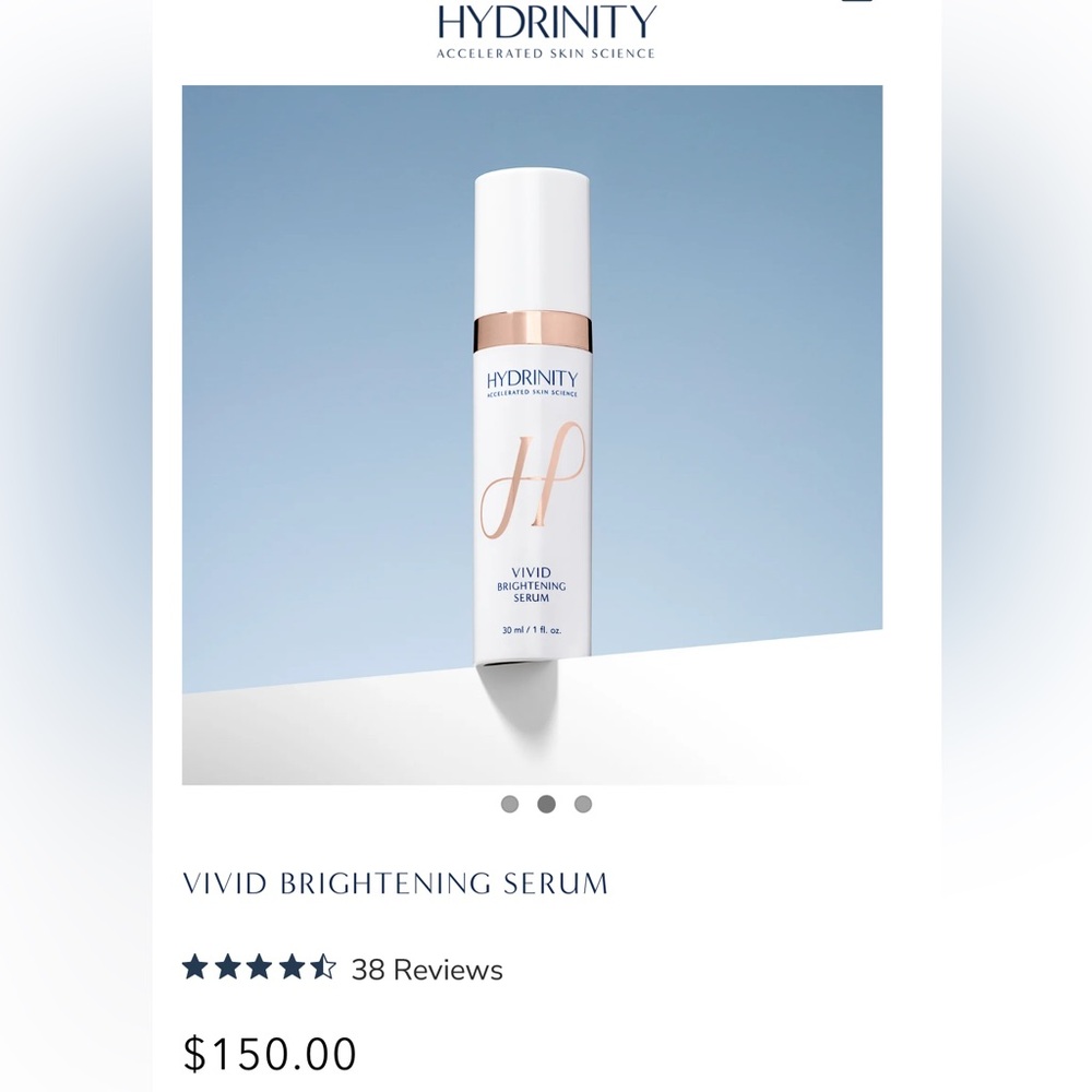 Hydrinity Vivid Brightening Serum 1 oz